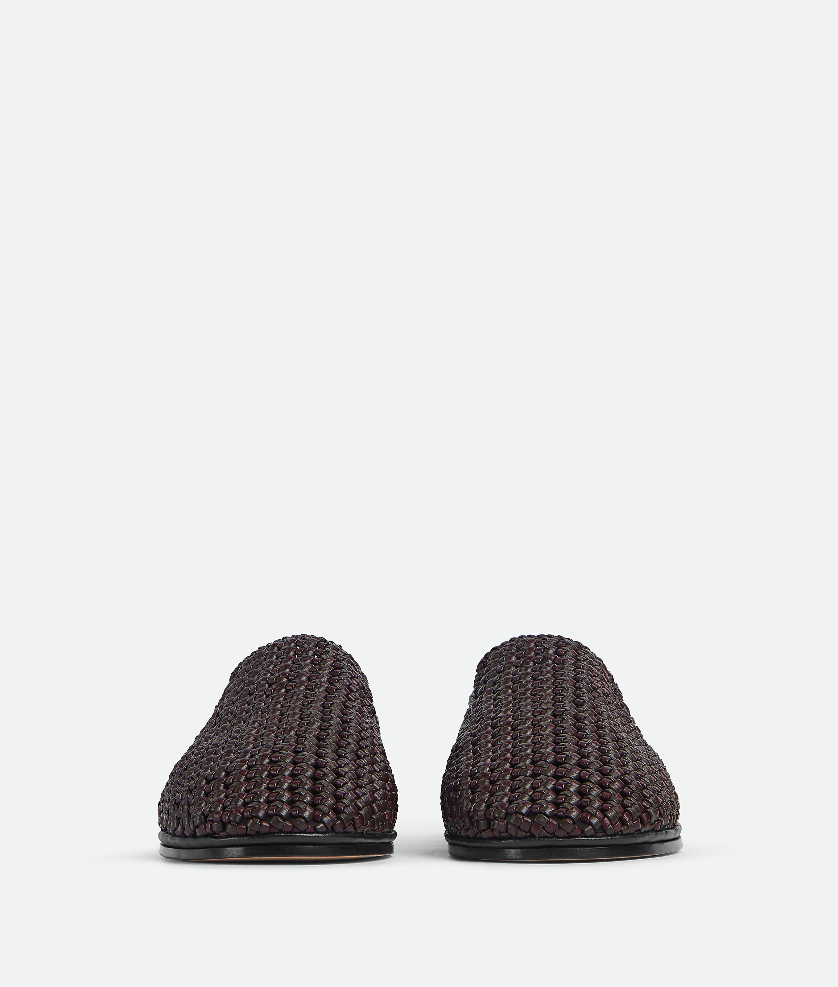 Bottega Veneta Slipper In Dark Barolo/fondant