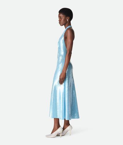 Light Viscose Sequins Dress