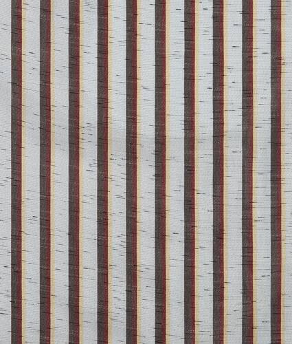 Stripe Cotton And Linen Shorts