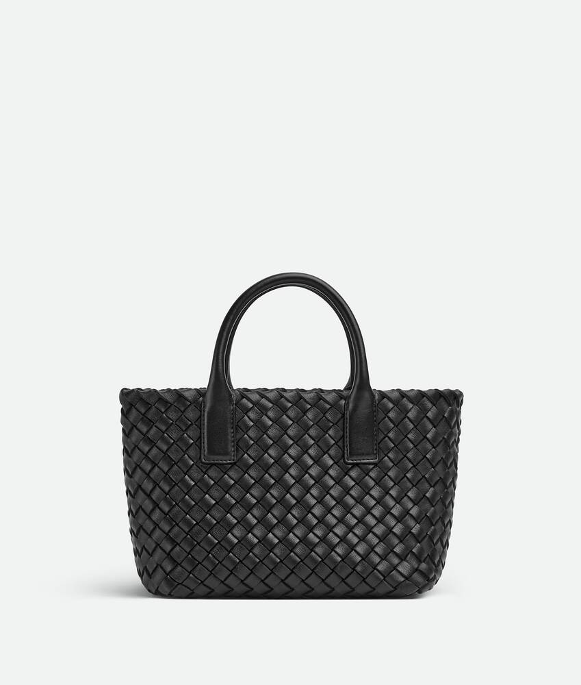 Bottega Veneta Intrecciato Mini Cabat Lambskin Tote