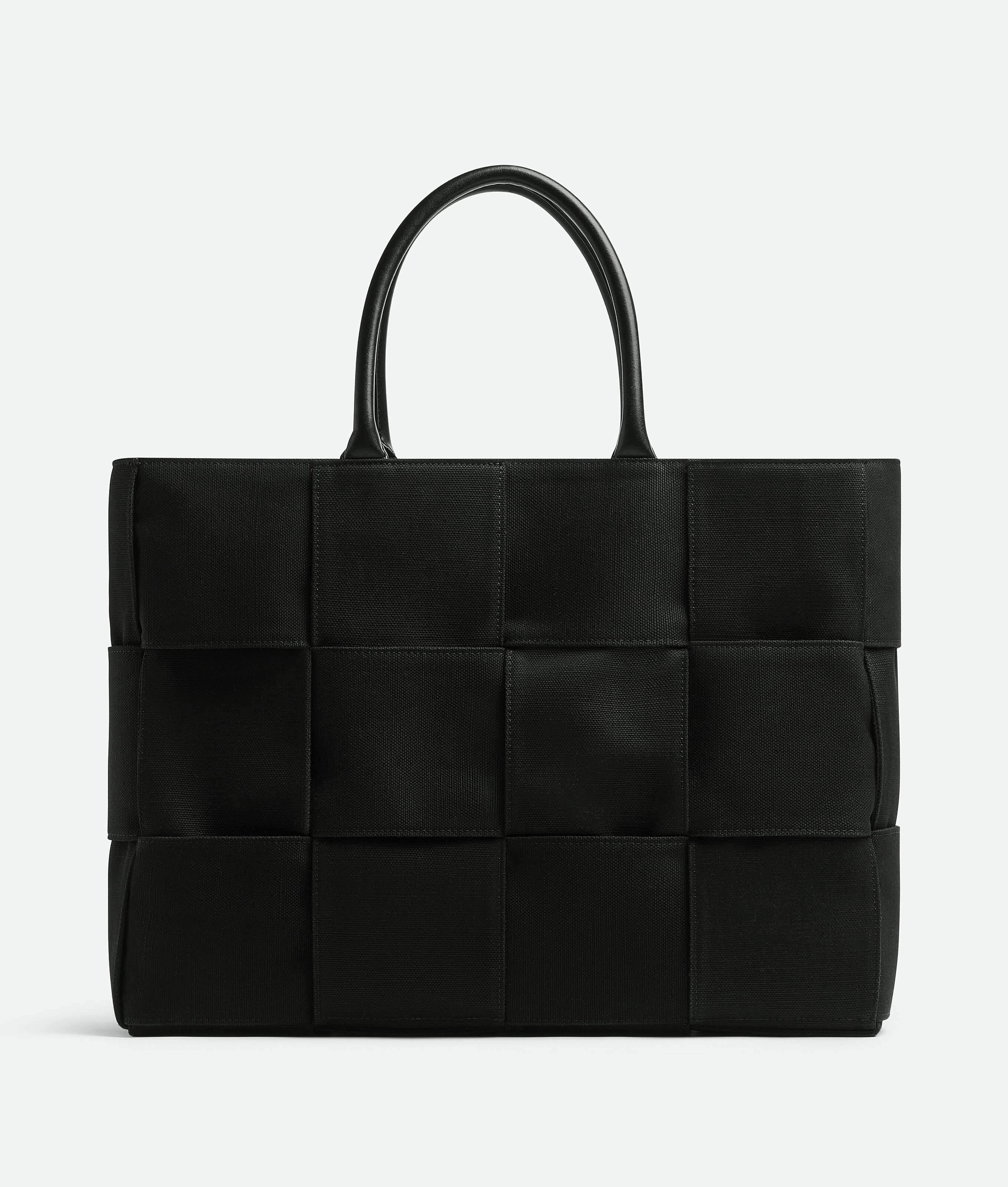 Shop Bottega Veneta Large Arco Tote Bag In Black