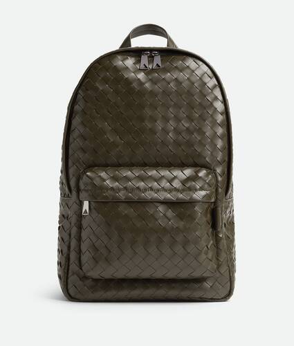 Display a large version of the product image 1 - Medium Intrecciato Backpack