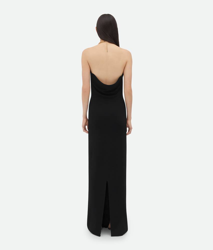 Display a large version of the product image 3 - Viscose Long Dress With Chain Detail