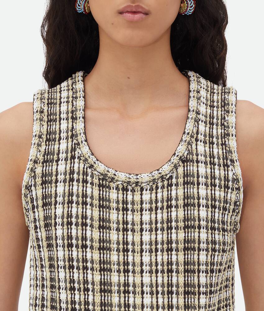 Display a large version of the product image 5 - Cotton Viscose Check Top