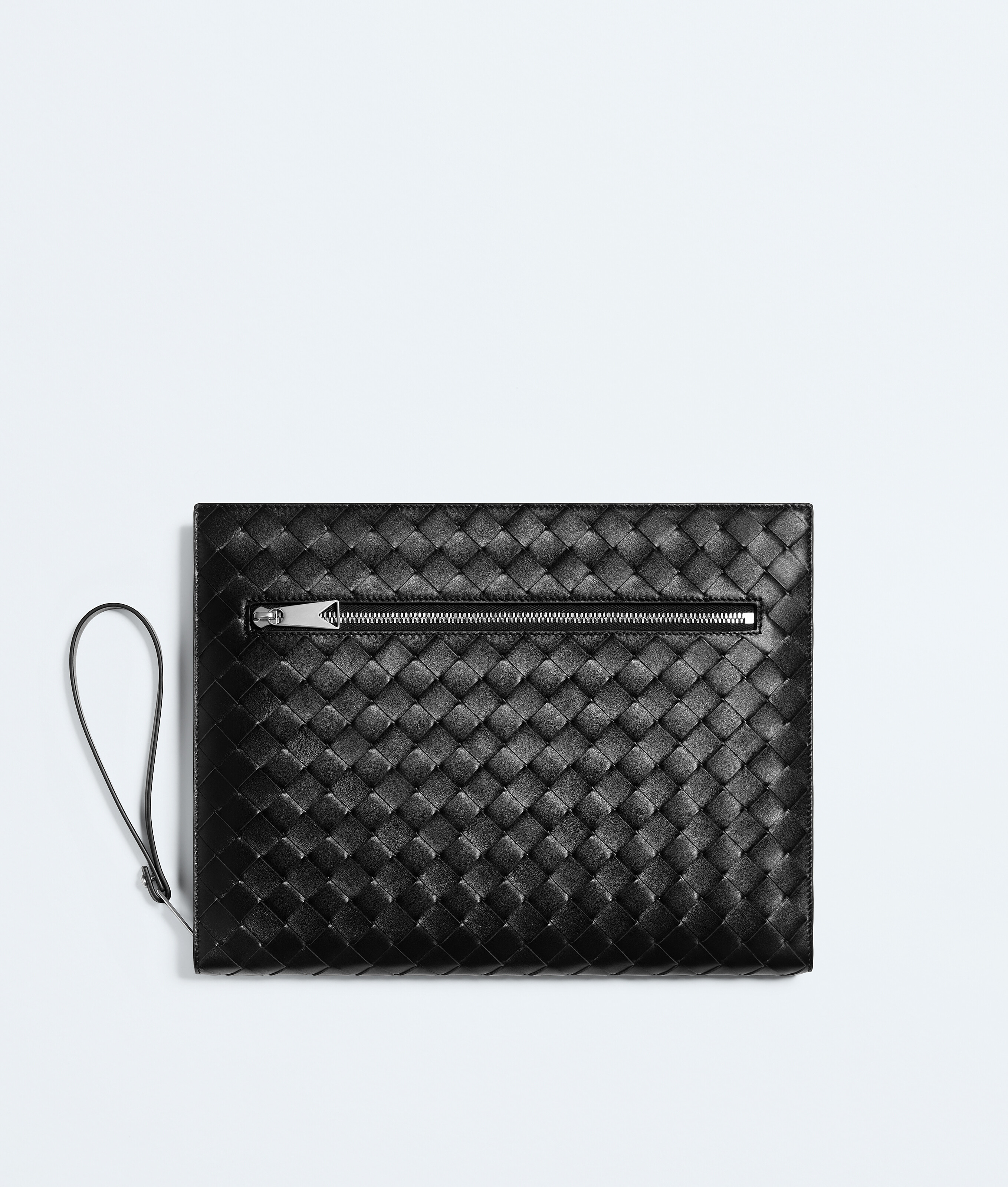 Intrecciato Document Case With Wristlet