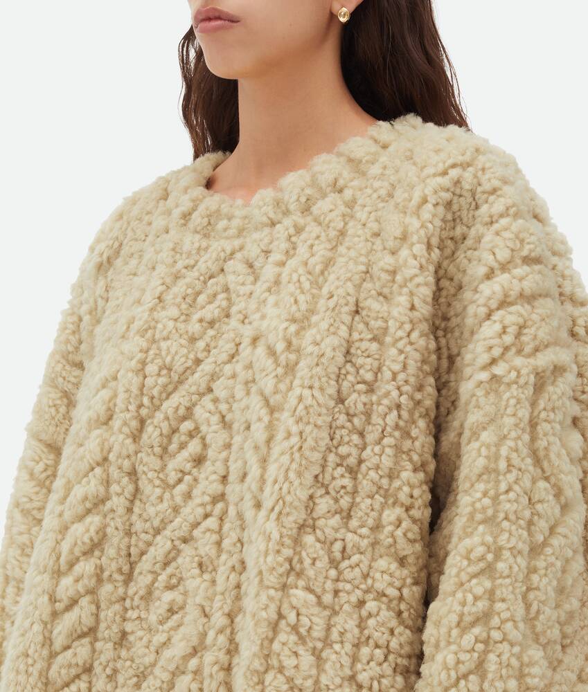 バーチニードルパンチ シアリング セーター| Bottega Veneta® 日本