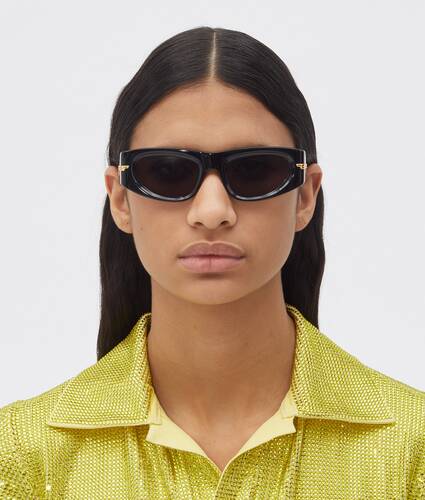 Classic Acetate Oval Sunglasses