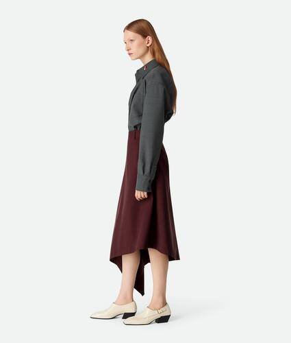 Sartorial Wool Skirt