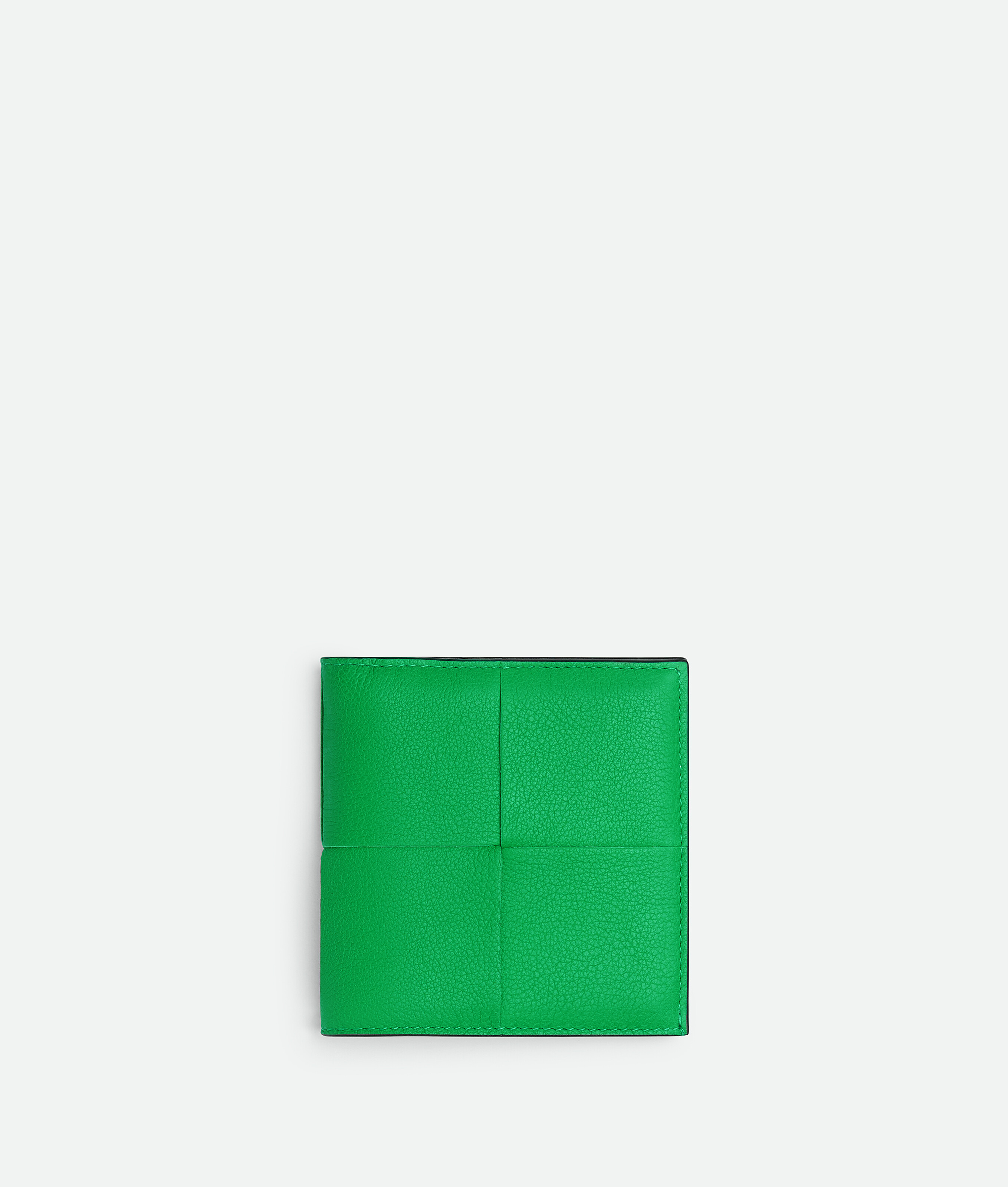 Bottega Veneta Bottega  Veneta Cassette Slim Bi-fold Wallet In Green