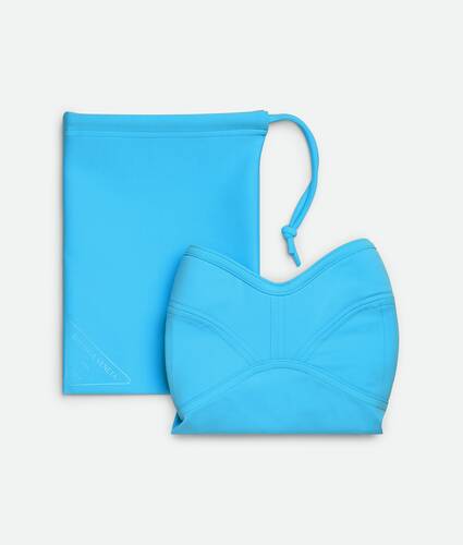 Stretch Nylon Bustier Swimsuit