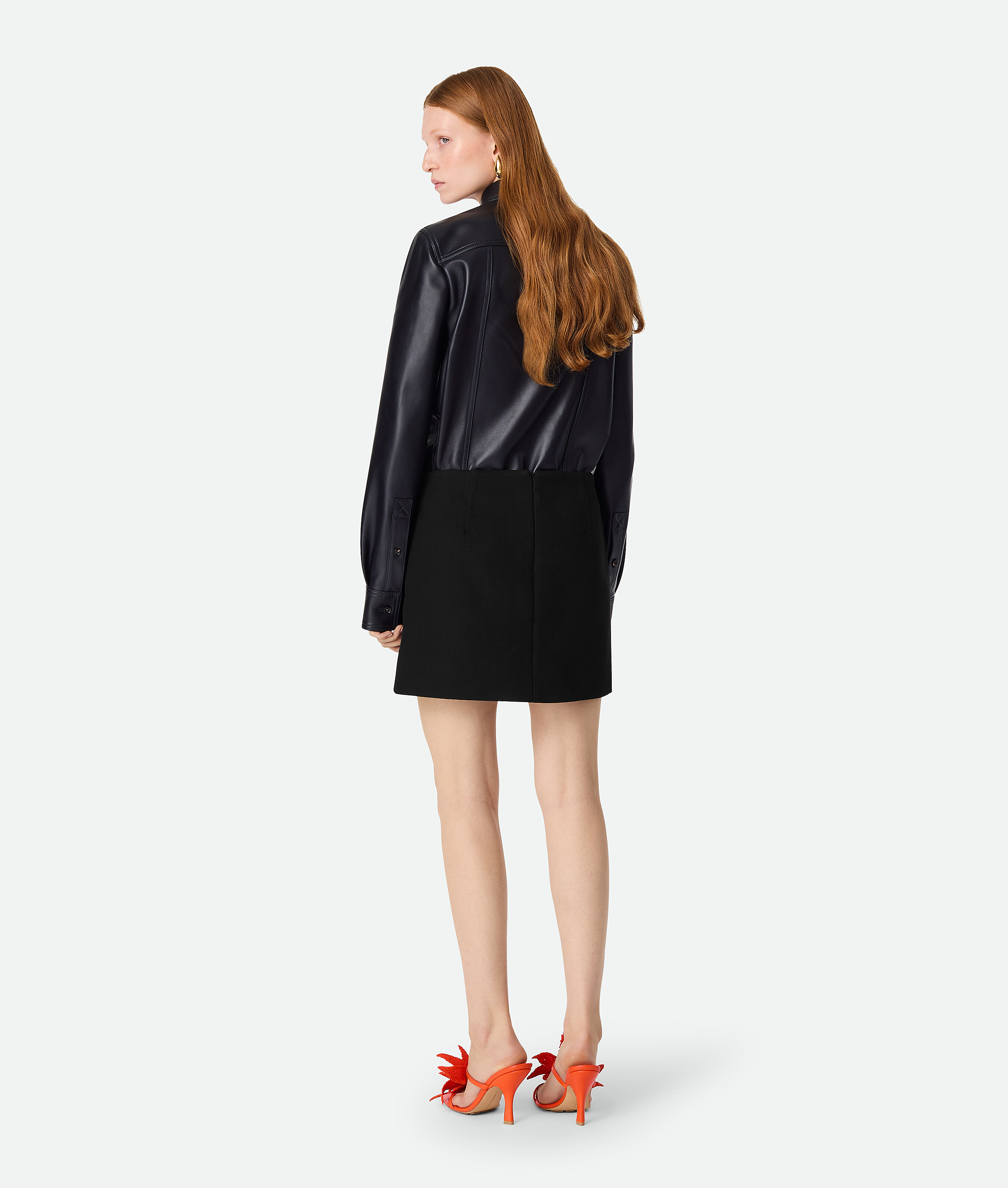BOTTEGA VENETA DOUBLE COTTON SKIRT