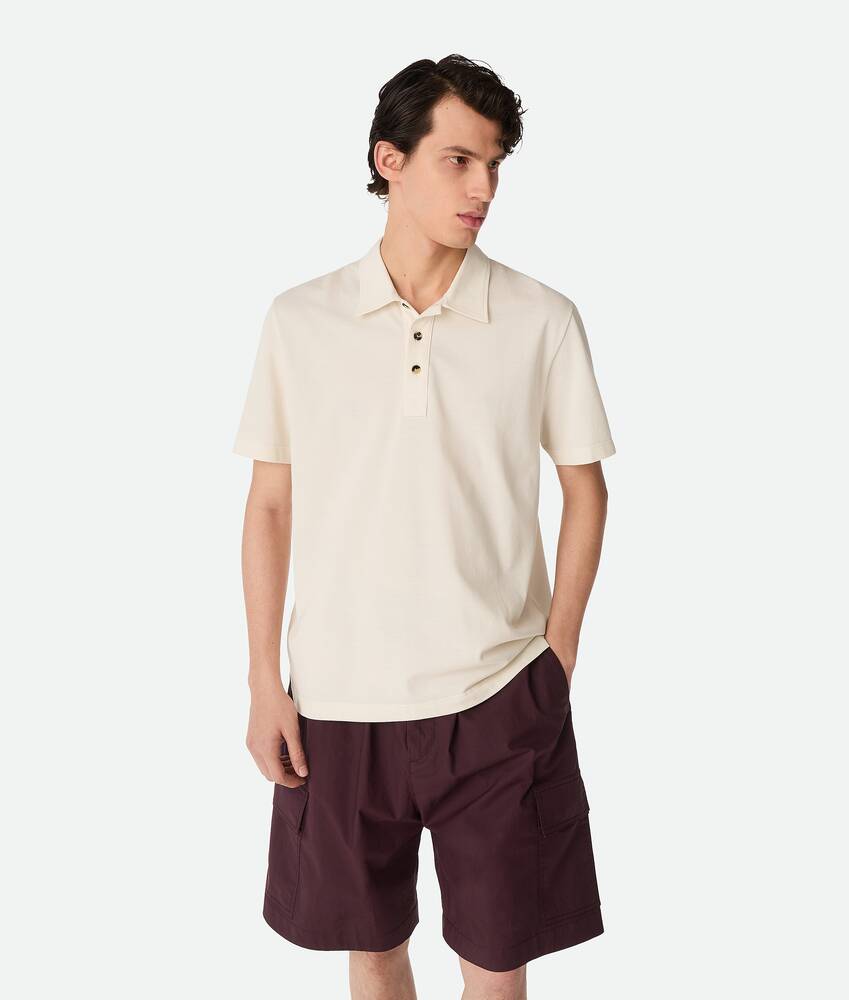 Display a large version of the product image 1 - Fine Cotton Jersey Polo