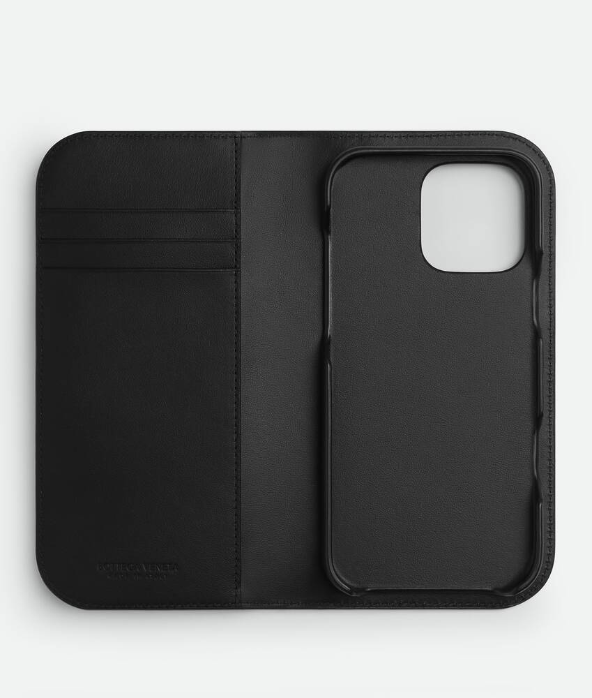 Bottega Veneta® Men's Intrecciato iPhone 16 Pro Max Folio