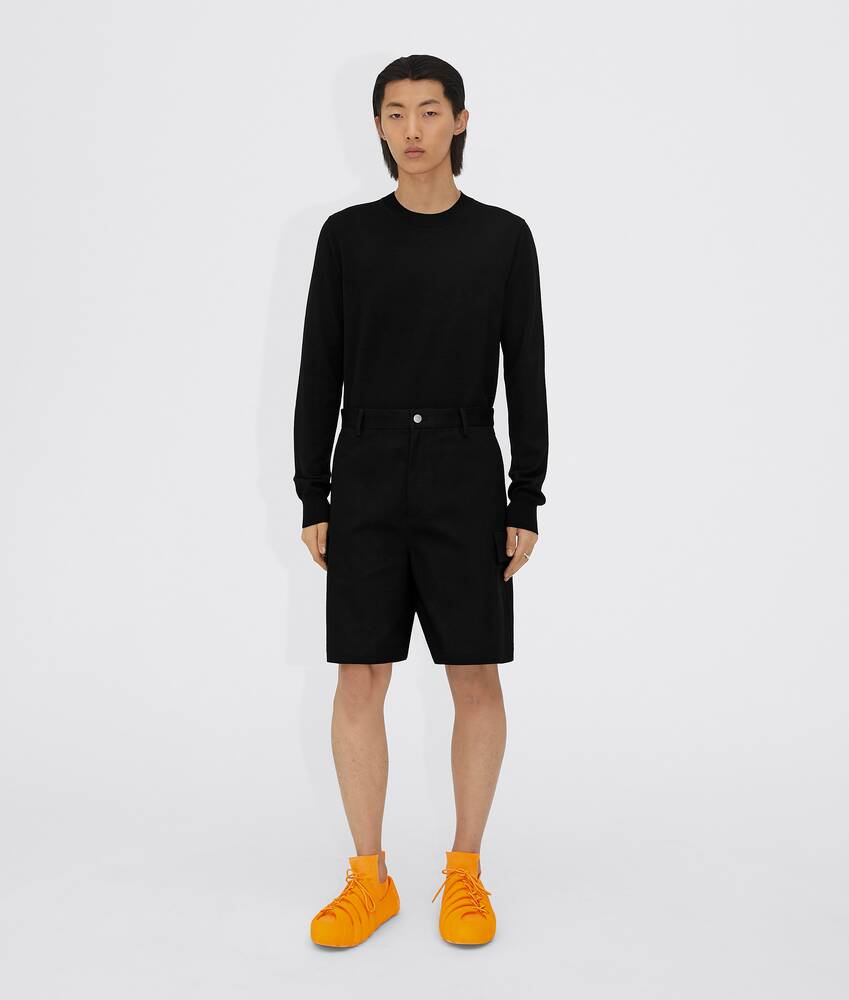 Bottega Veneta® Men's Shorts in Black 
