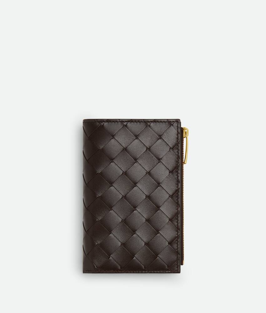 Afficher une grande image du produit 1 - Portefeuille Bi-Fold Intrecciato moyen format