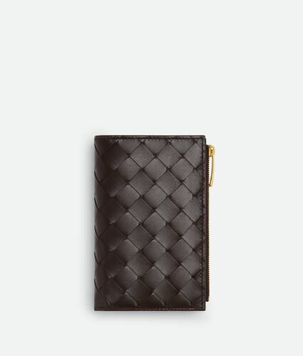 Afficher une grande image du produit 1 - Portefeuille Bi-Fold Intrecciato moyen format