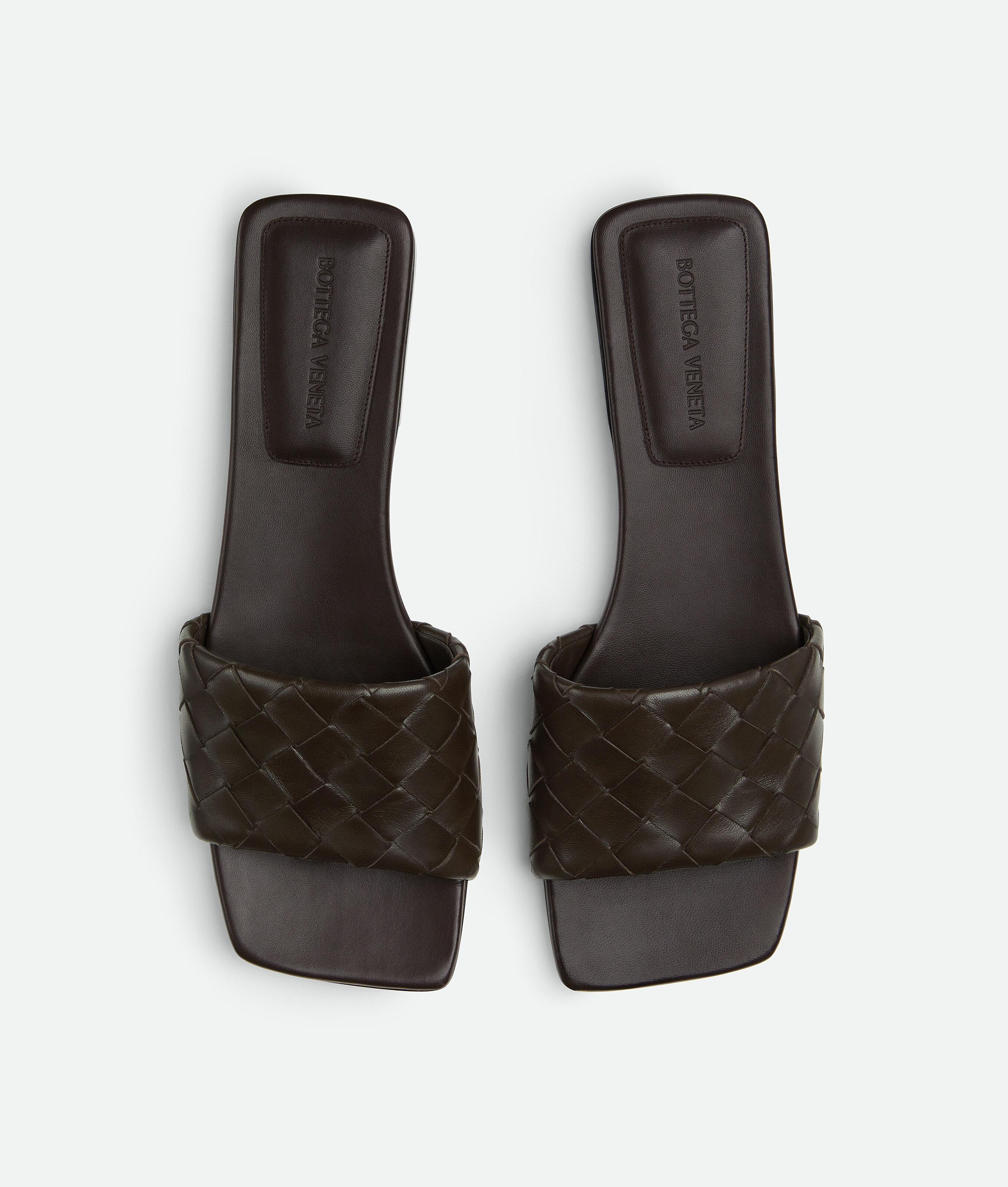 Women's Parco Flat Mule in Fondant Bottega Veneta Denmark EN - Image 5