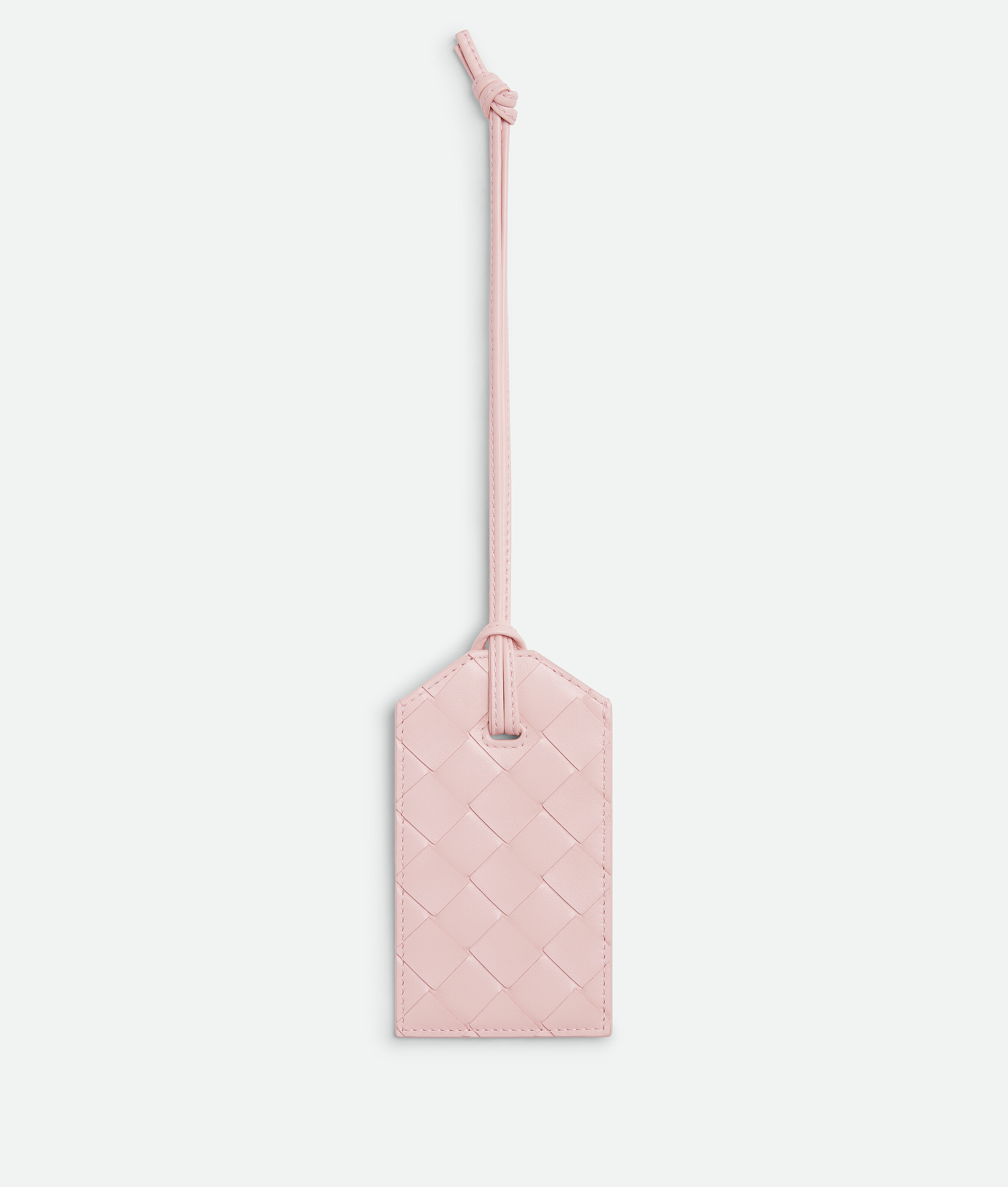 Bottega Veneta Porte-étiquette À Bandoulière Intrecciato - Rose - Unisexe -