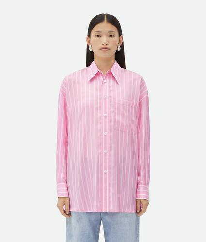 Silk Striped Shirt