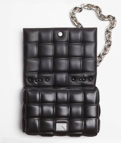 Women's Chain Cassette in Black | Bottega Veneta® US