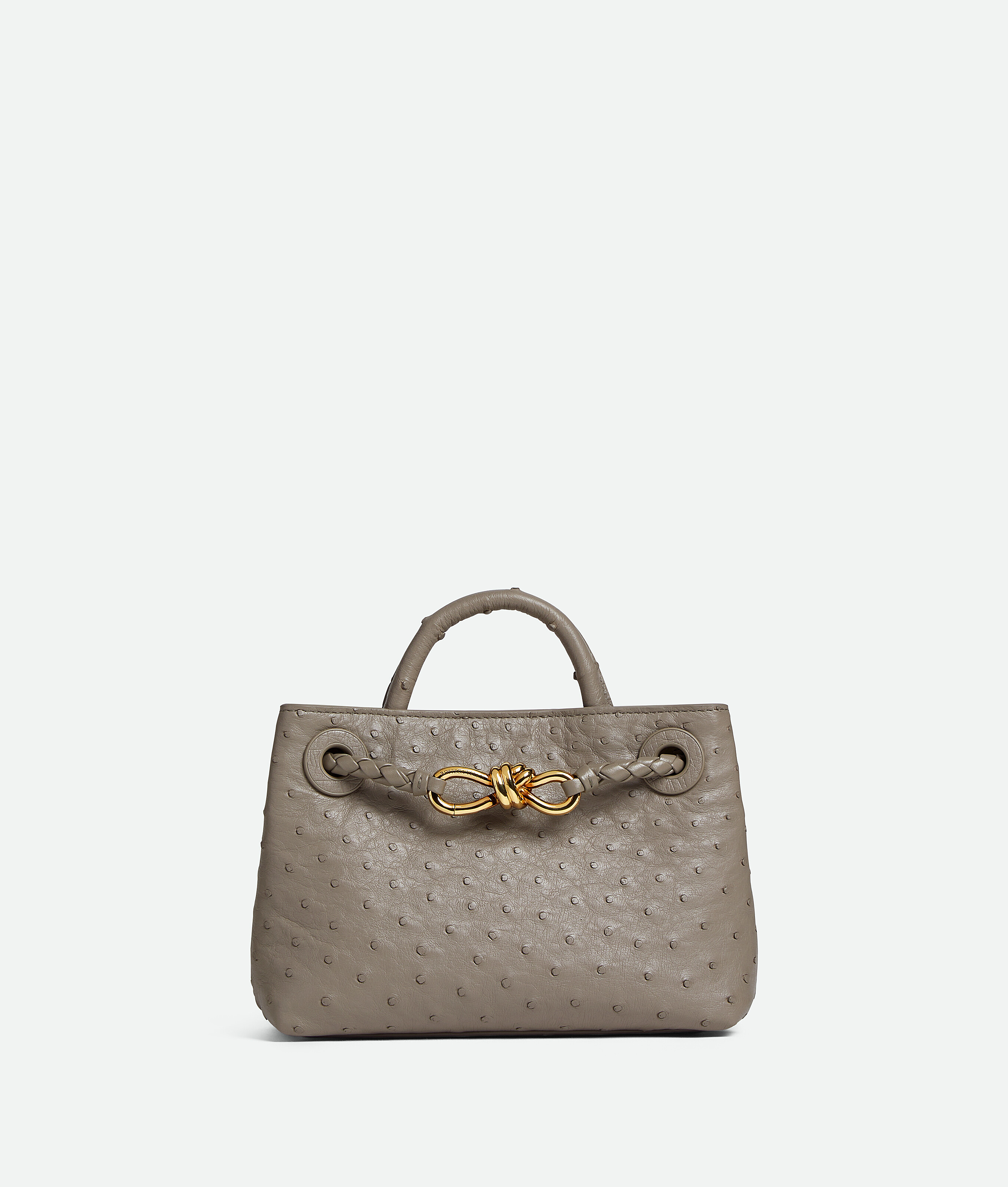 Bottega Veneta Mini Andiamo - Beige - Woman -