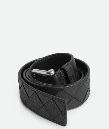 Intrecciato Taurillon Belt