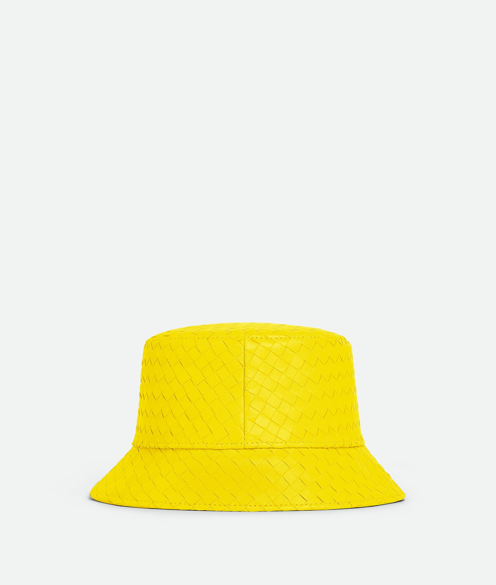bottegaveneta.com | Cappello In Pelle Con Motivo Intrecciato