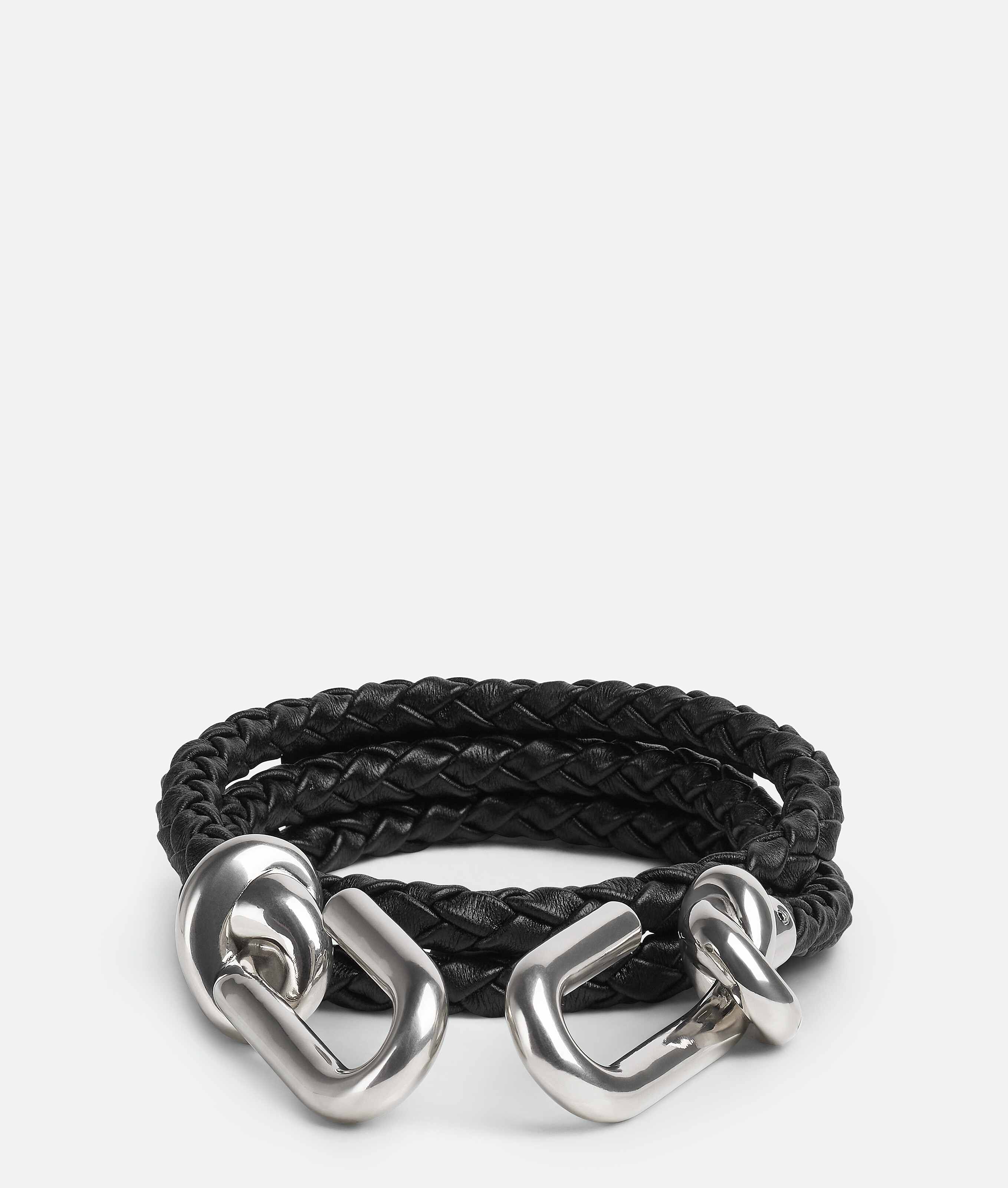 Bottega Veneta Men's Intrecciato Nappa Double Strand Bracelet