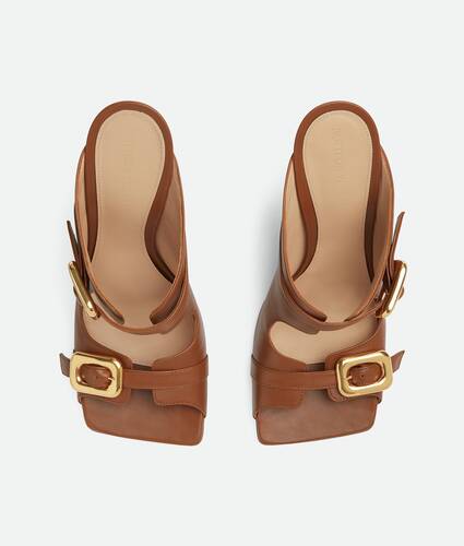 Stretch Buckle Mule Sandal