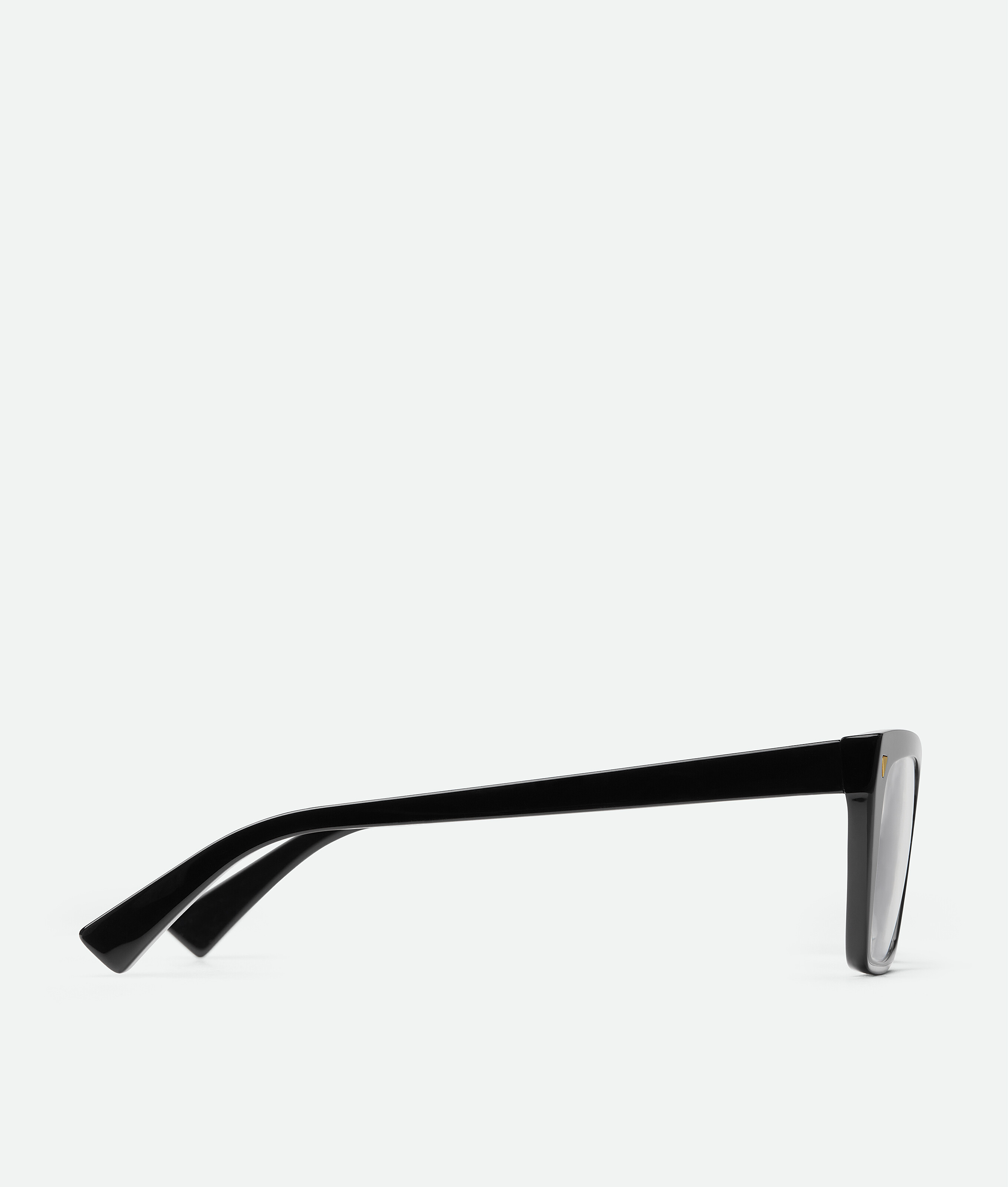 ソフト リサイクルアセテート スクエア アイウェア で ブラック/トランスパレント Bottega Veneta 日本 JA - Image 2