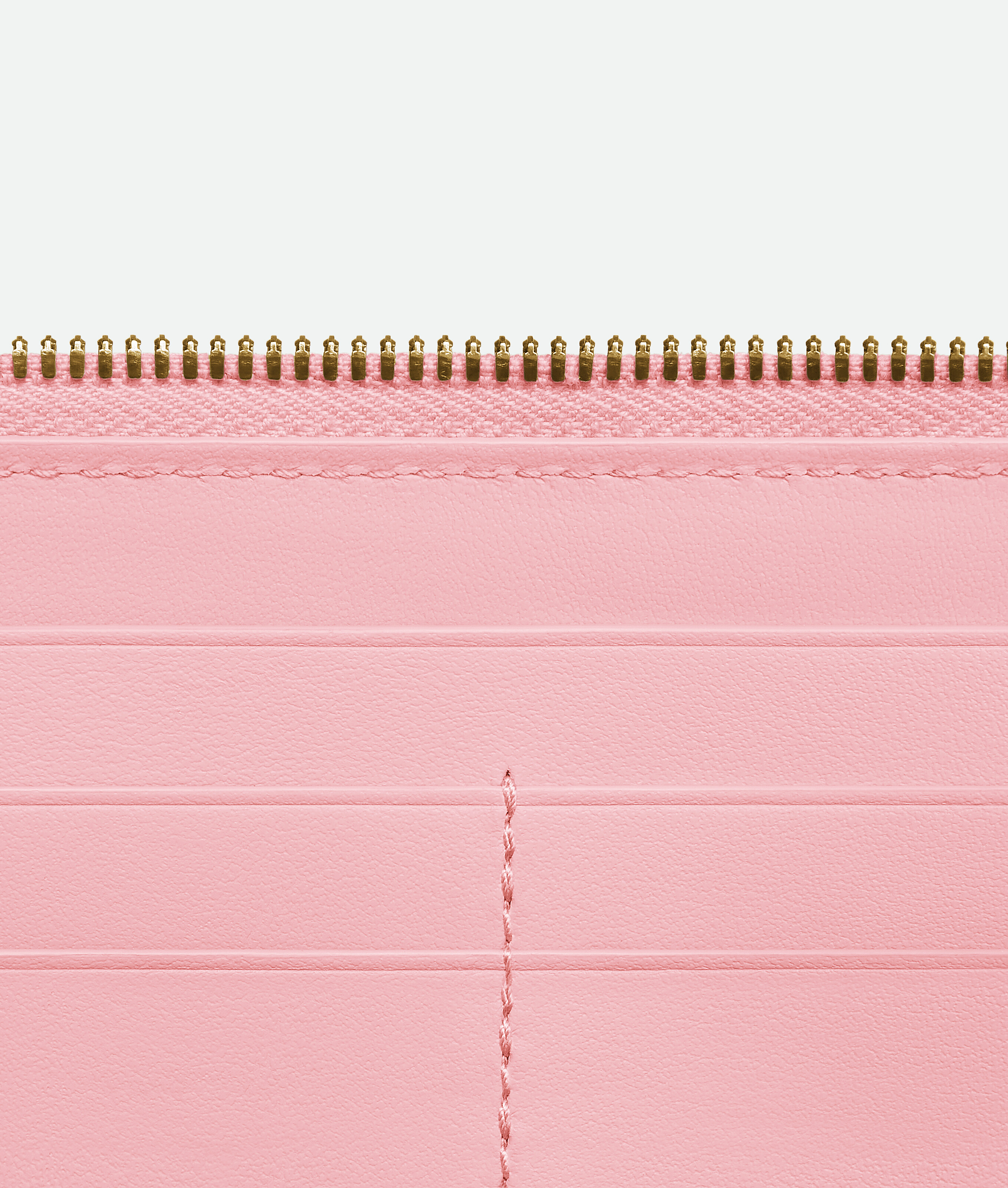 Shop Bottega Veneta Intrecciato Zip Around Wallet In Pink
