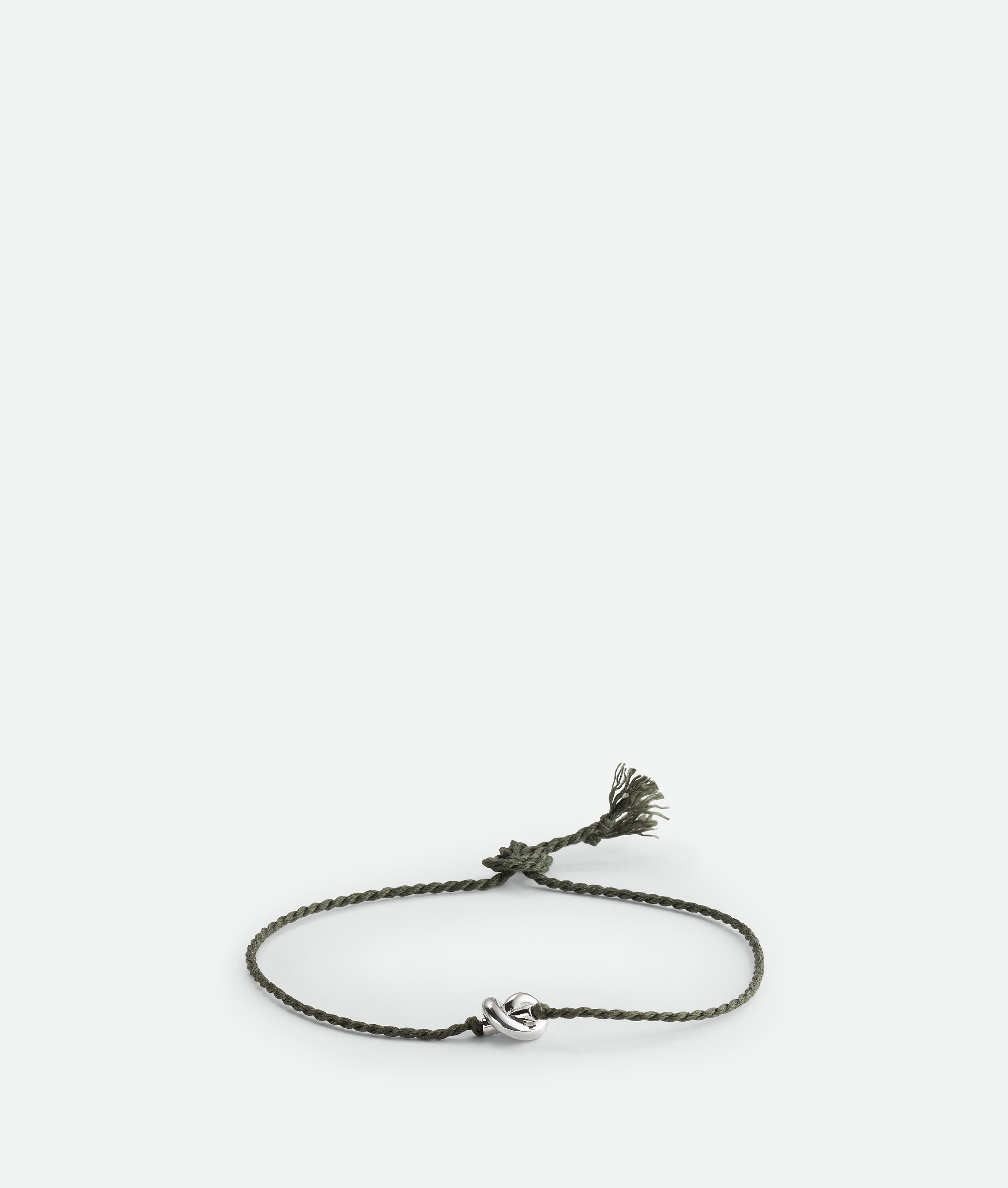 Bottega Veneta Knot Armband In Algae