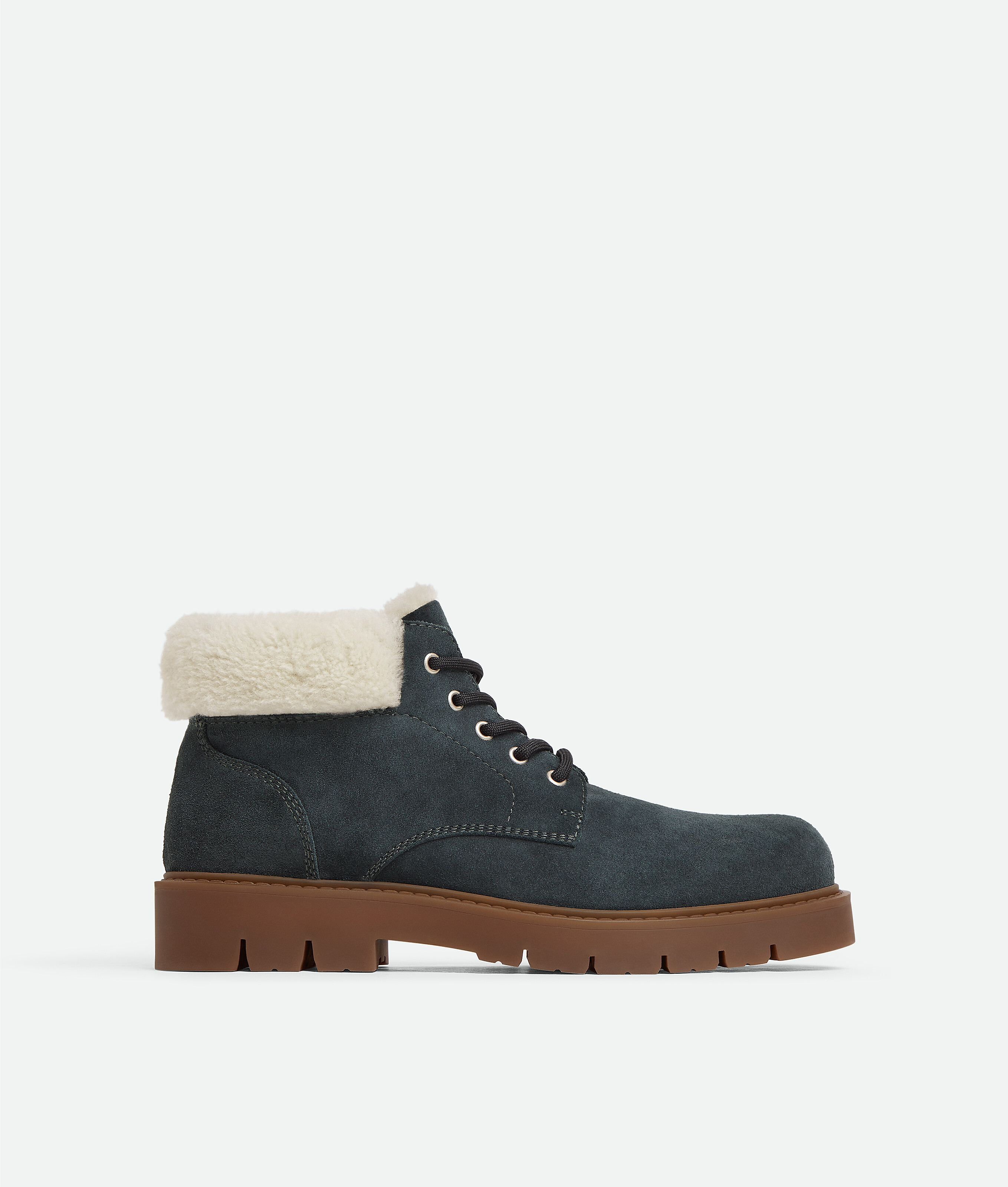 Bottega Veneta Stivali Crop Haddock - Blu - Uomo - 40
