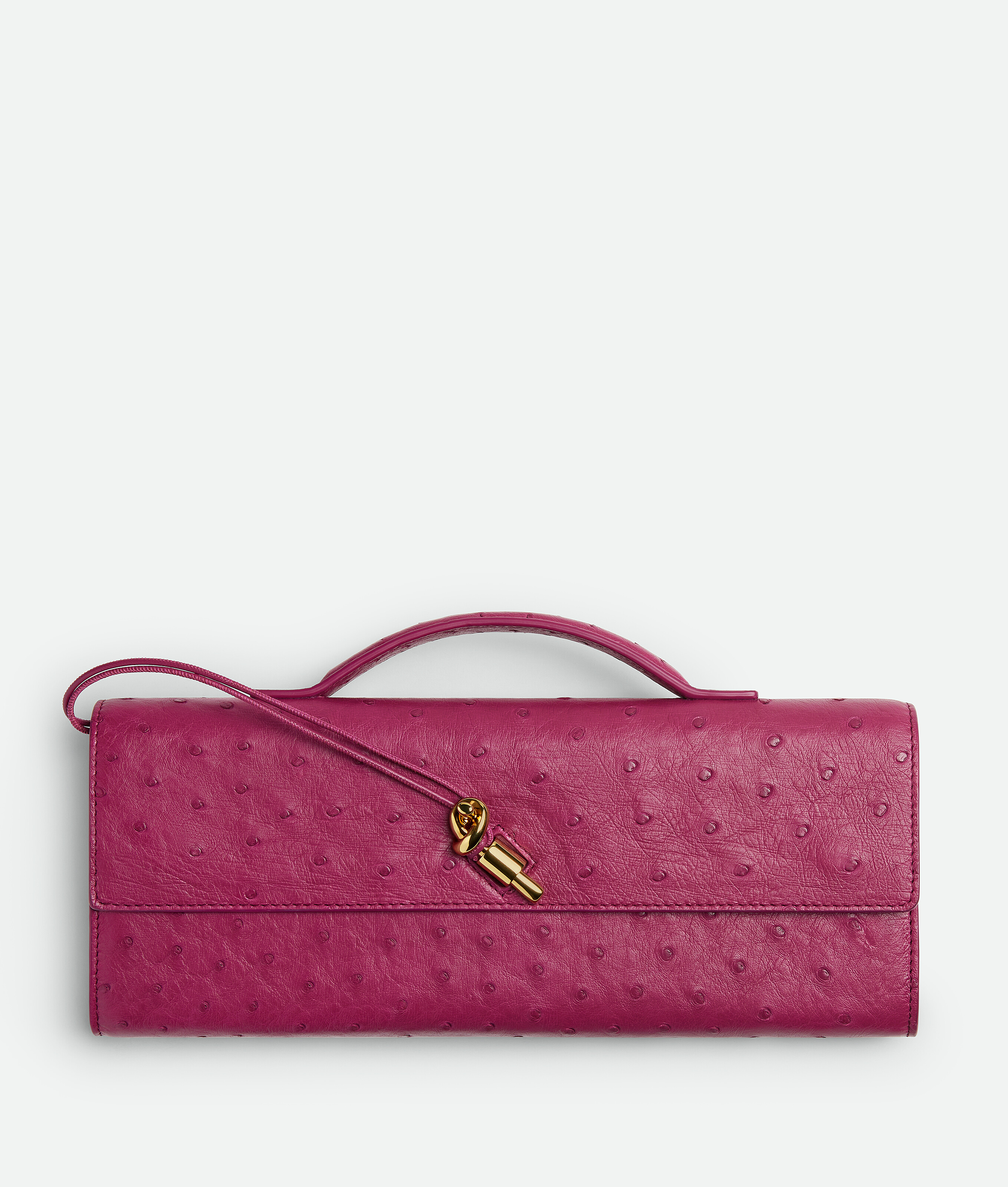 Bottega Veneta Andiamo Clutch - Purple - Woman -