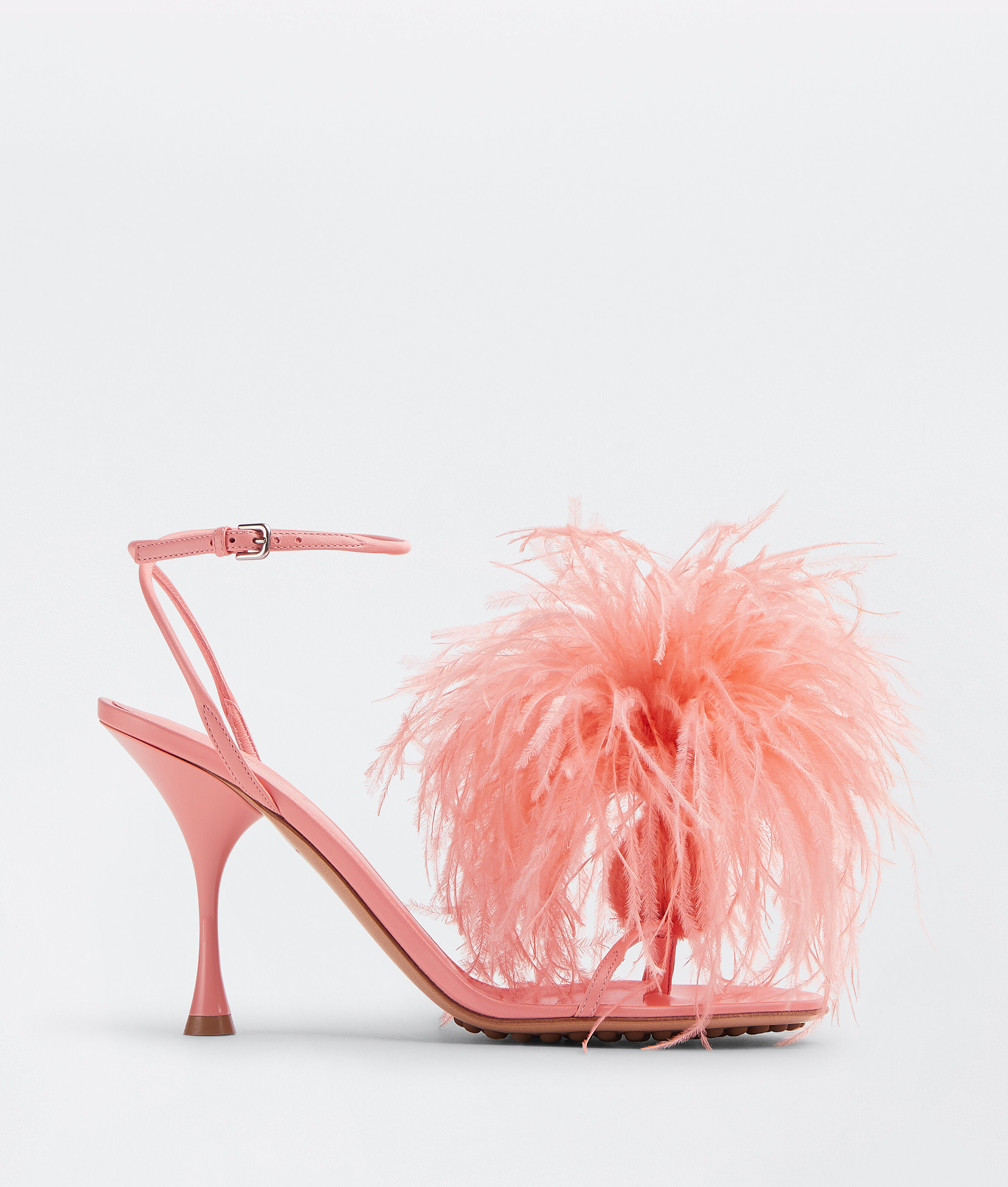 Women S Feather Dot In Flamingo Bottega Veneta Ro