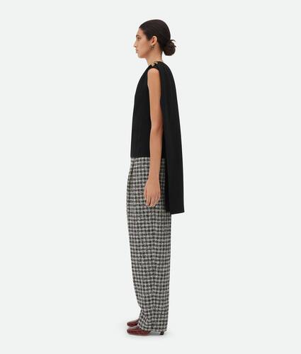 Blusa em Crepe Viscose de Lã