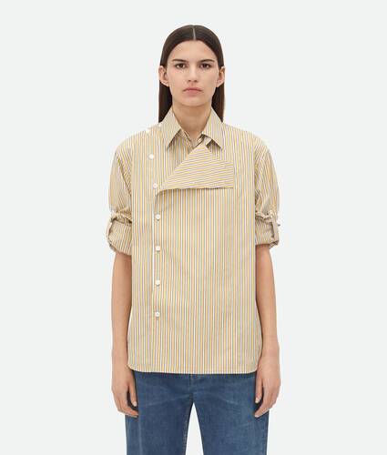 Striped Poplin Shirt